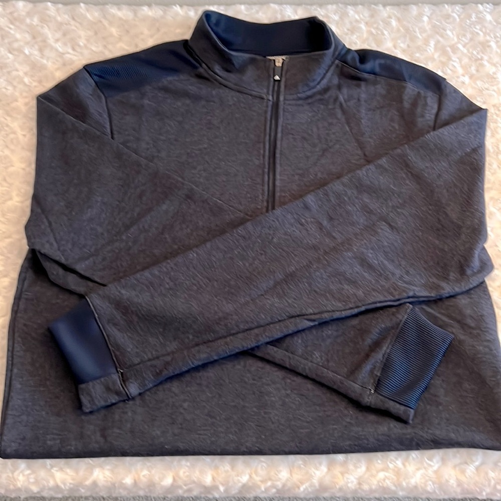 Adidas Heathered Layering Sweatshirt - Picture 3 of 15